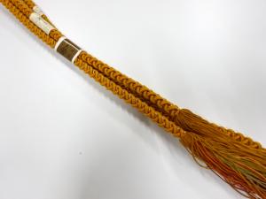 未使用品　正絹　手組帯締め